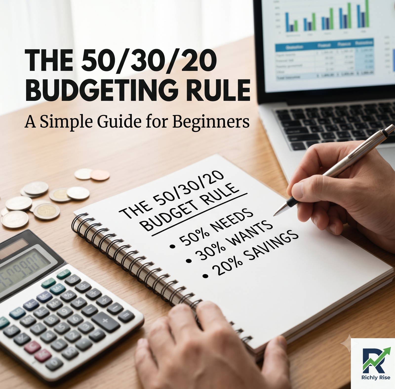 The 50/30/20 Budgeting Rule Explained: A Simple Guide for Beginners
